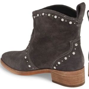 Anthropologie Shoes - NEW Anthropologie Tobin Studded Bootie Grey Suede Anthropologie Shoes - NEW Anthropologie Tobin Studded Bootie Grey Suede